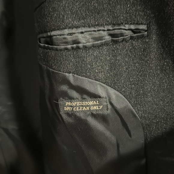 Palo Savino designed cashmere blend men’s coat Size 46R, great condition - Picture 9 of 10